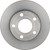 Premium UV Coated Solid Rear Disc Brake Rotor | BBB08.9751.11