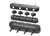 2PC. "Chevrolet" Script Valve Covers, Gen III/IV LS - Satin Black | HOL241-177