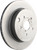 Premium Coated Vented Rear Disc Brake Rotor | BBB09.A198.11