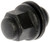 Flat Top Nut Wheel Lug Nut M12-1.50, 21mm Hex Zinc Plating - (Qty 1) | DOR611-336.1