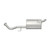 Quiet-Flow SS Direct Fit Exhaust Muffler Assembly, 2.12" Inlet (OD) 2" Outlet (OD) | WEX74091