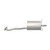 Quiet-Flow SS Direct Fit Exhaust Muffler Assembly, 1.75" Inlet (OD) 1.75" Outlet (OD) | WEX74092
