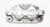 New Front Right Disc Brake Caliper - Zinc Plated | GEOC66033