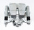 New Rear Right Disc Brake Caliper - Zinc Plated | GEOC58519