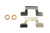New Rear Left Disc Brake Caliper - Zinc Plated | GEOC61554