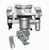 New Rear Left Disc Brake Caliper - Zinc Plated | GEOC45550