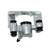 New Rear Left Disc Brake Caliper - Zinc Plated | GEOC44532