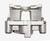 New Front Left Disc Brake Caliper - Zinc Plated | GEOC62106