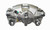 New Rear Left Disc Brake Caliper - Zinc Plated | GEOC67536