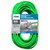 100Ft. 12/3 SJTW -50C Hi-Vis Green Outdoor Extension Cord W/Primelight Indicator Light | 20CNS512835