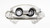 New Front Left Disc Brake Caliper - Zinc Plated | GEOC61152