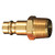 3/8" MNPT Highflowpro™ V-Style/European Interchange Brass Air Plug Fitting | MLT762
