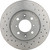 Premium UV Coated Xtra Cross Drilled Front Brake Rotor | BBB09.5509.1X