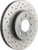 Premium UV Coated Xtra Cross Drilled Front Brake Rotor | BBB09.5509.1X