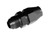 -06 to 3/8 Hard Line AN Aluminum Hose End - Black | RHP3100-06-06-2