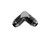 -03 Male 90° AN/JIC Flare Adapter - Black | RHP821-03-2