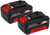 Power X-Change Twinpack 36 V (2 x 18V) 4.0 Ah Lithium-Ion Batteries | EIN4511603