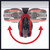 18V Cordless 5/8" x 100 ft. Cordless Water Hose Reel | EIN4173779