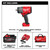 M18 FUEL 1/2" High Torque Impact Wrench w/ Friction Ring REDLITHIUM FORGE Kit | MET2967-21F
