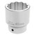 3/4" DR x 46mm Chrome Socket - 12 Pt. | WILW34846