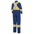 Hi-Vis Poly/Cotton Safety Coveralls - Zipper Closure - Navy - 42 | SWXV2020580-42