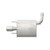Quiet-Flow SS Direct Fit Exhaust Muffler Assembly, 2.25" Inlet (ID) 2.25" Outlet (OD) | WEX73093