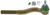 Steering Linkage Outer Tie Rod | ACDTXMS25614