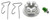 Front Lower Control Rear Link and Ball Joint Assembly | ACDTXMS501055
