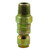 Industrial Air Plug Fitting P-Style 1/4-In MNPT, 3/8-In Flow Size Steel Quick-Connect Pneumatic | MLTS-1809