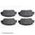 Premium Disc Brake Pad Set | BEC089-1657