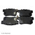 Premium Disc Brake Pad Set | BEC089-1498
