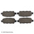 Premium Disc Brake Pad Set | BEC089-1687