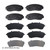 Premium Disc Brake Pad Set | BEC089-1948