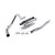 Street Series Stainless Cat-Back System | 25K15679