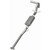 Street Series Stainless Cat-Back System | 25K16625
