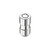 Chrome Cone Seat Wheel Lock Set (M14 x 1.5 Thread Size) - Set of 5 Locks and 1 Key | 46224515