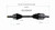 Lexus (AWD) CV Axle Assembly  - Front Left | GSPNCV69535