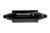 6 Cylindrical In-Line Race Fuel Filter - 06 AN - Black | RHP4651-06-2