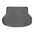 SeatBack Cargo Liner HP, Black, Behind 2nd Row Seating | 0WT401502IM