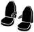 SP80 Series - Seat Protector Poly-Cotton Custom Fit Front Seat Cover - Gray | 947SP87-23 GRAY