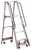 4' Aluminum Platform Ladder,  Type Ia, 300 Lb Load Capacity | 58BAP5004