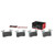 Premium NAO Ceramic OE Equivalent Rear Disc Brake Pad Set | BBBP50110N