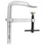 10" L-Clamp, Standard, Rail Size: 1-1/4" x 9/16", Throat Depth: 4-3/4" | SWX390506