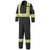 FR-Tech® Hi-Vis 88/12 7 oz FR/ARC-Rated Safety Coveralls - Zipper Closure - Black - 48 - Tall | SWXV254047T-48