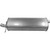 Quiet-Flow SS Direct Fit Exhaust Muffler 2" Inlet (ID) 2" Outlet (ID) | WEX21809