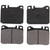 QuickStop Front Disc Brake Pad Set Semi-Metallic | WAGZX145