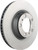 Premium Coated Vented Front Left Brake Rotor | BBB09.C985.21