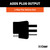 Replacement OE 4-Way Flat Socket (T's into USCAR) | CRT55384