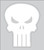 Marvel Punisher Die Cut Decal | 38C040027