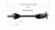 00-09 Honda S2000 CV Axle Assembly  - Rear Left | GSPNCV36137